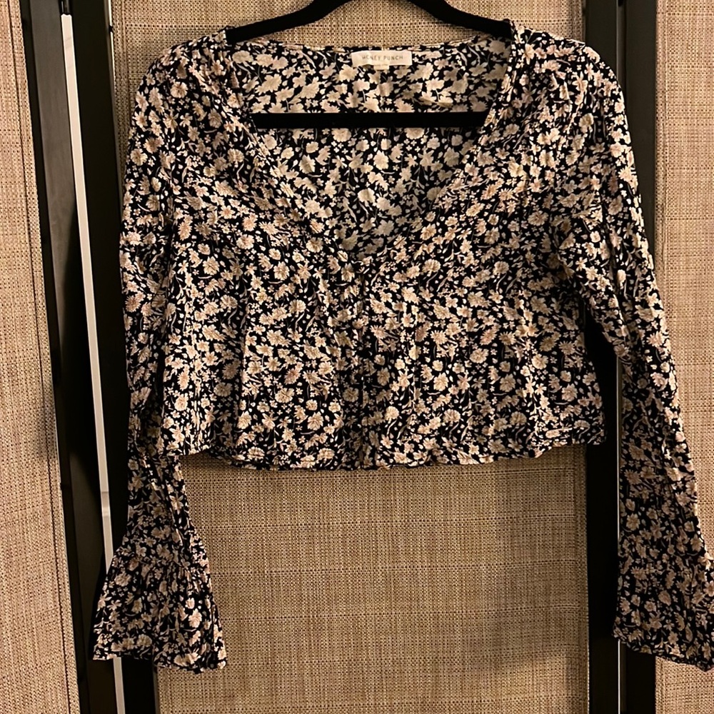 Honey punch crop top